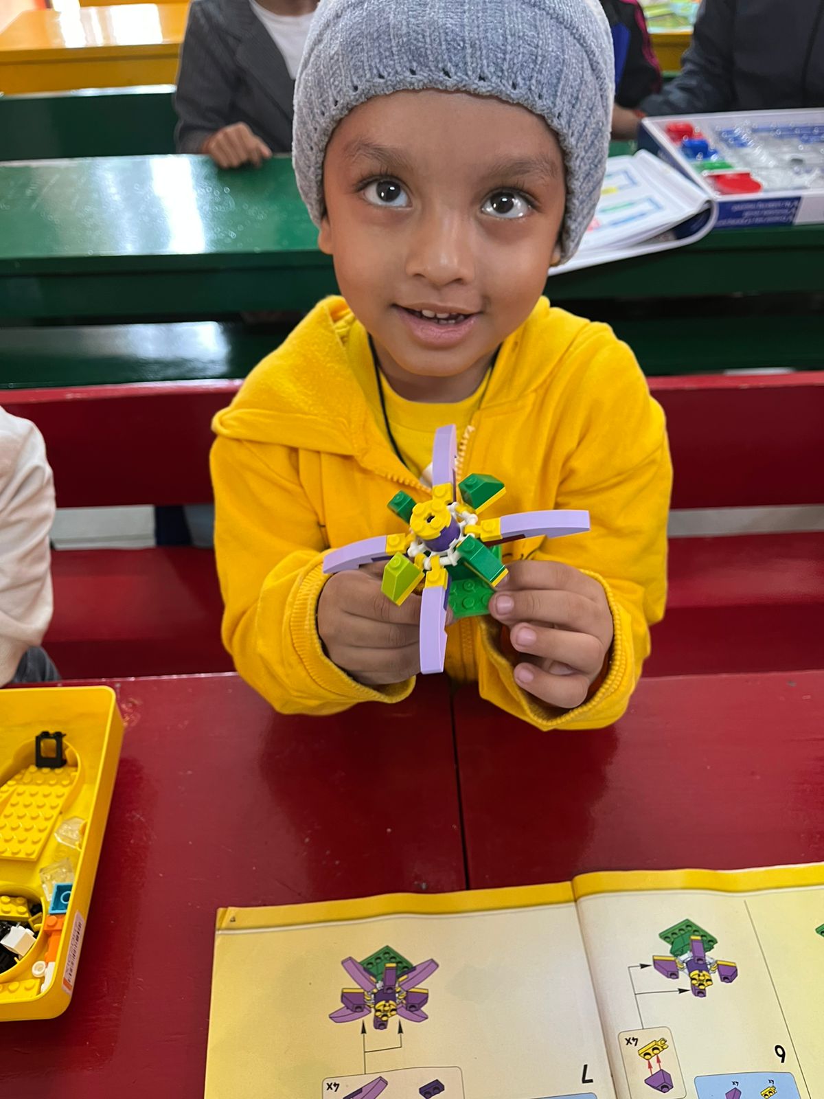 Students building confidence through STEM work